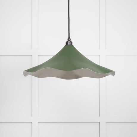From The Anvil - Smooth Nickel Flora Pendant in Heath | Sku. 49730SH | Trade Door Handles.