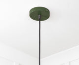 From The Anvil - Smooth Nickel Flora Pendant in Heath | Sku. 49730SH | Trade Door Handles.