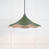 From The Anvil - Smooth Nickel Flora Pendant in Heath | Sku. 49730SH | Trade Door Handles.