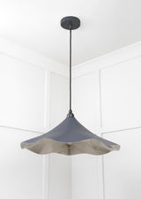 From The Anvil - Smooth Nickel Flora Pendant in Slate | Sku. 49730SSL | Trade Door Handles.