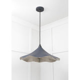 From The Anvil - Smooth Nickel Flora Pendant in Slate | Sku. 49730SSL | Trade Door Handles.