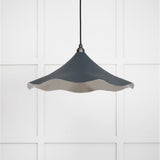 From The Anvil - Smooth Nickel Flora Pendant in Soot | Sku. 49730SSO | Trade Door Handles.
