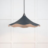 From The Anvil - Smooth Nickel Flora Pendant in Soot | Sku. 49730SSO | Trade Door Handles.