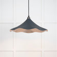 From The Anvil - Smooth Nickel Flora Pendant in Soot | Sku. 49730SSO | Trade Door Handles.