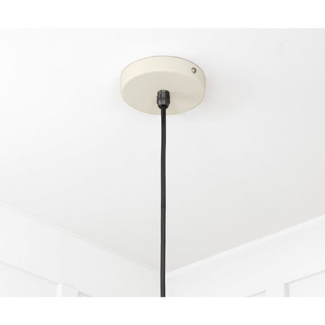 From The Anvil - Smooth Nickel Flora Pendant in Teasel | Sku. 49730STE | Trade Door Handles.