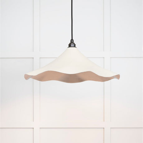 From The Anvil - Smooth Nickel Flora Pendant in Teasel | Sku. 49730STE | Trade Door Handles.
