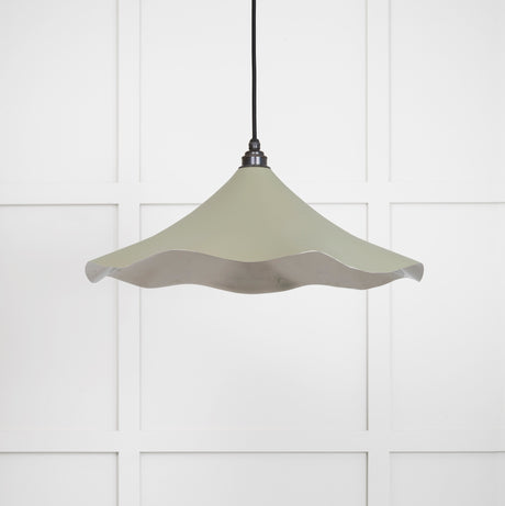 From The Anvil - Smooth Nickel Flora Pendant in Tump | Sku. 49730STU | Trade Door Handles.