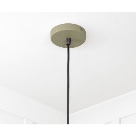 From The Anvil - Smooth Nickel Flora Pendant in Tump | Sku. 49730STU | Trade Door Handles.