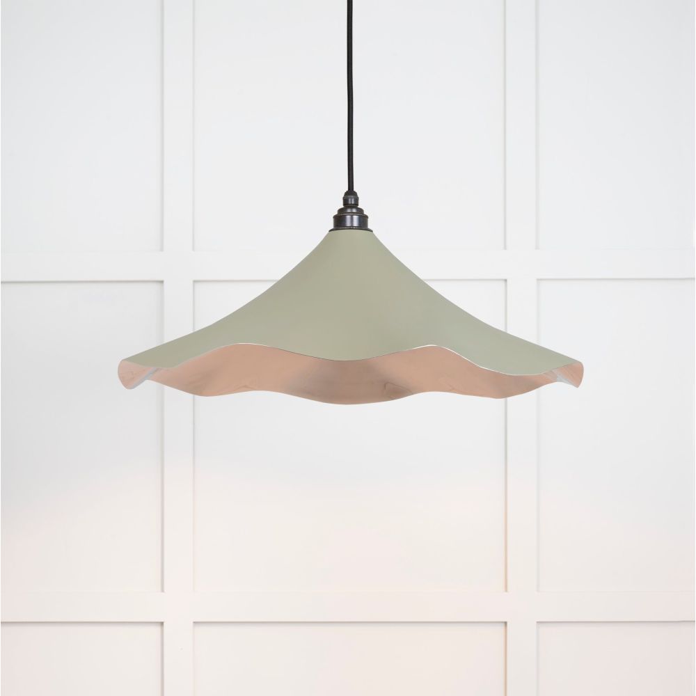 From The Anvil - Smooth Nickel Flora Pendant in Tump | Sku. 49730STU | Trade Door Handles.
