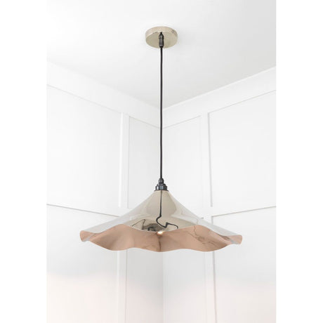 From The Anvil - Smooth Nickel Flora Pendant | Sku. 49730 | Trade Door Handles.