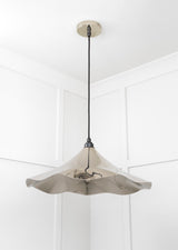 From The Anvil - Smooth Nickel Flora Pendant | Sku. 49730 | Trade Door Handles.