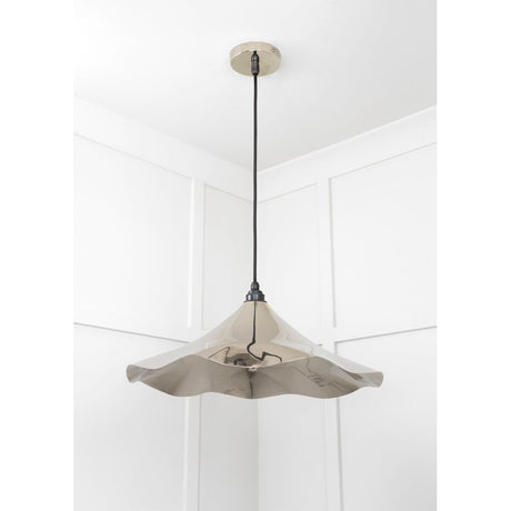 From The Anvil - Smooth Nickel Flora Pendant | Sku. 49730 | Trade Door Handles.