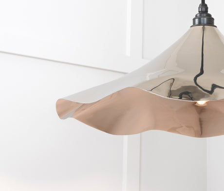 From The Anvil - Smooth Nickel Flora Pendant | Sku. 49730 | Trade Door Handles.