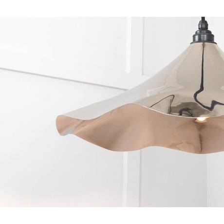 From The Anvil - Smooth Nickel Flora Pendant | Sku. 49730 | Trade Door Handles.