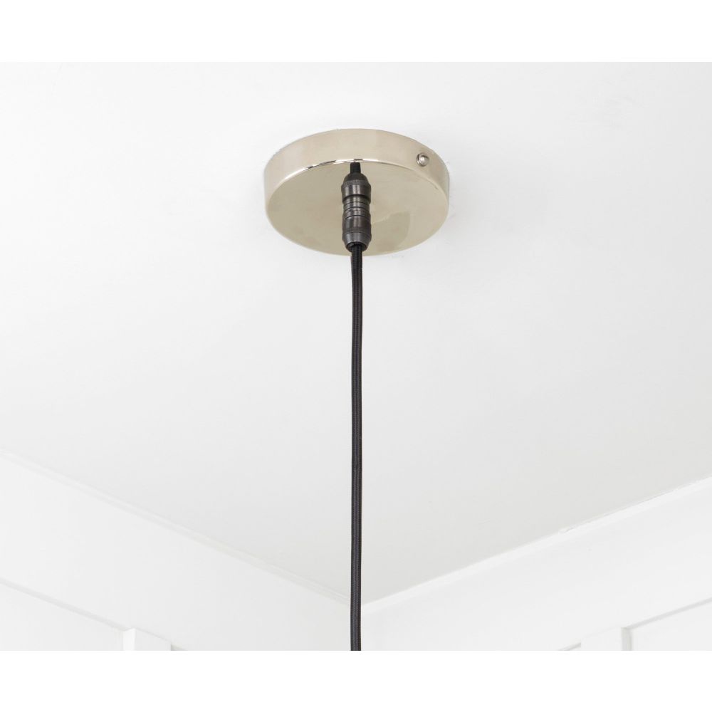 From The Anvil - Smooth Nickel Flora Pendant | Sku. 49730 | Trade Door Handles.