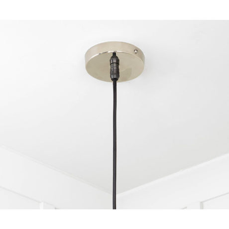 From The Anvil - Smooth Nickel Flora Pendant | Sku. 49730 | Trade Door Handles.