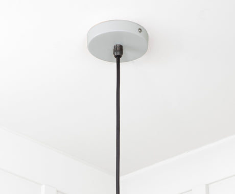 From The Anvil - Smooth Brass Flora Pendant in Birch | Sku. 49731SBI | Trade Door Handles.