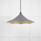 From The Anvil - Smooth Brass Flora Pendant in Bluff | Sku. 49731SBL | Trade Door Handles.