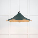 From The Anvil - Smooth Brass Flora Pendant in Dingle | Sku. 49731SDI | Trade Door Handles.