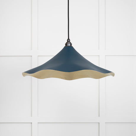 From The Anvil - Smooth Brass Flora Pendant in Dusk | Sku. 49731SDU | Trade Door Handles.