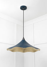 From The Anvil - Smooth Brass Flora Pendant in Dusk | Sku. 49731SDU | Trade Door Handles.