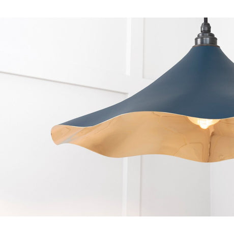 From The Anvil - Smooth Brass Flora Pendant in Dusk | Sku. 49731SDU | Trade Door Handles.