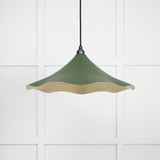 From The Anvil - Smooth Brass Flora Pendant in Heath | Sku. 49731SH | Trade Door Handles.