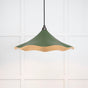 From The Anvil - Smooth Brass Flora Pendant in Heath | Sku. 49731SH | Trade Door Handles.