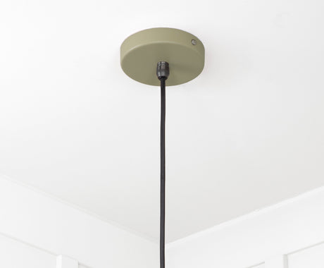 From The Anvil - Smooth Brass Flora Pendant in Tump | Sku. 49731STU | Trade Door Handles.