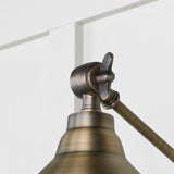 From The Anvil - Aged Brass Brindley Wall Light | Sku. 49733 | Trade Door Handles.