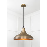 From The Anvil - Aged Brass Frankley Pendant | Sku. 49734 | Trade Door Handles.