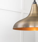 From The Anvil - Aged Brass Frankley Pendant | Sku. 49734 | Trade Door Handles.