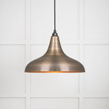 From The Anvil - Aged Brass Frankley Pendant | Sku. 49734 | Trade Door Handles.