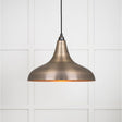 From The Anvil - Aged Brass Frankley Pendant | Sku. 49734 | Trade Door Handles.