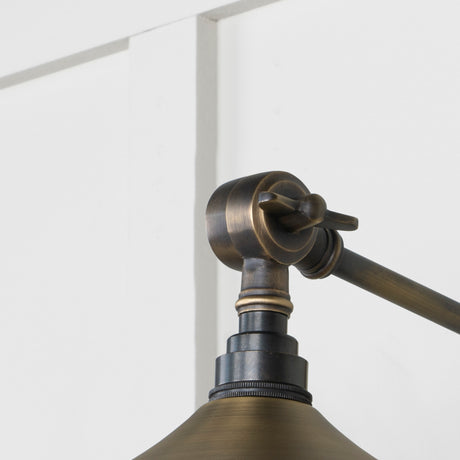 From The Anvil - Aged Brass Flora Wall Light | Sku. 49735 | Trade Door Handles.
