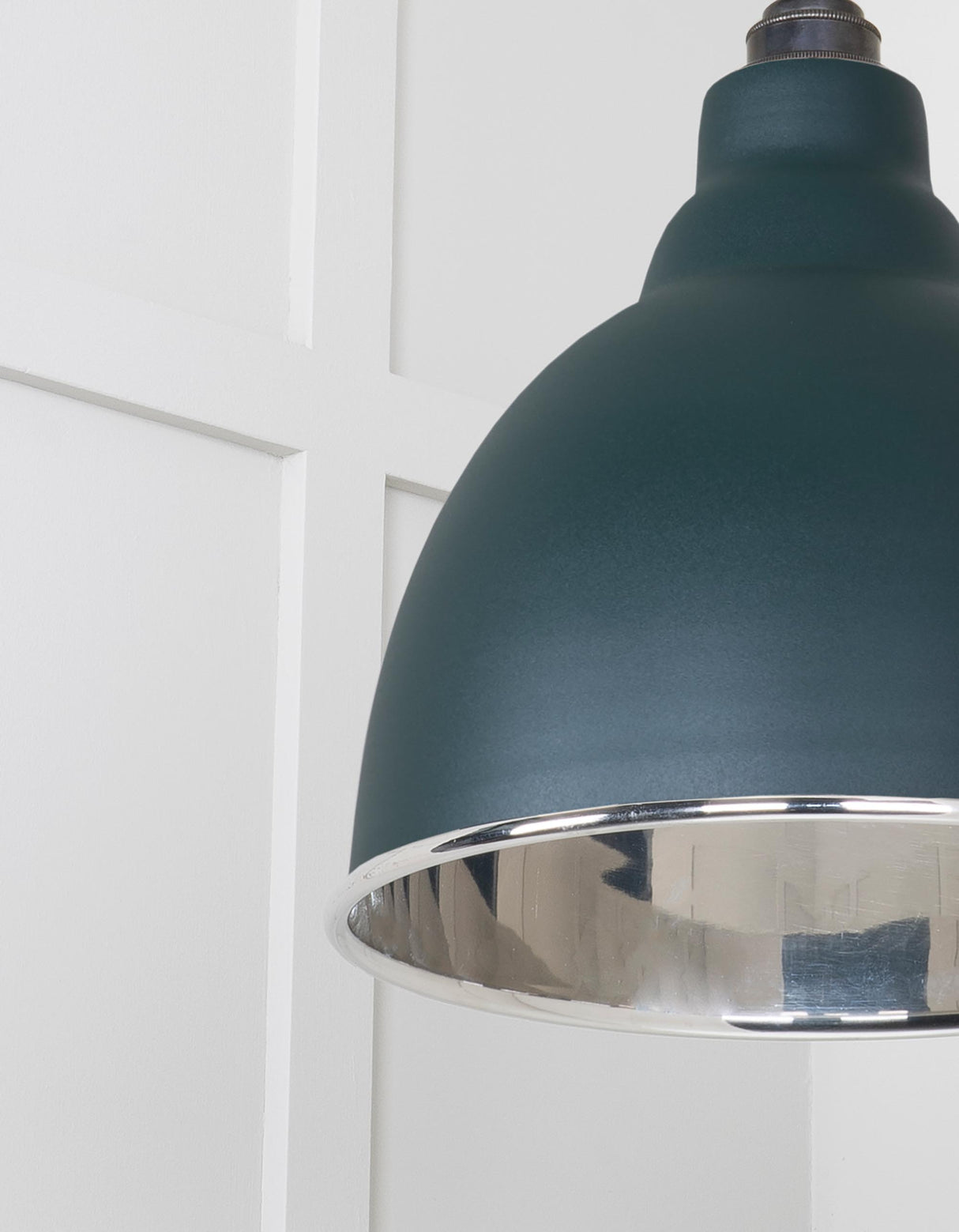From The Anvil - Smooth Nickel Brindley Cluster Pendant in Dingle | Sku. 49737SDI | Trade Door Handles.