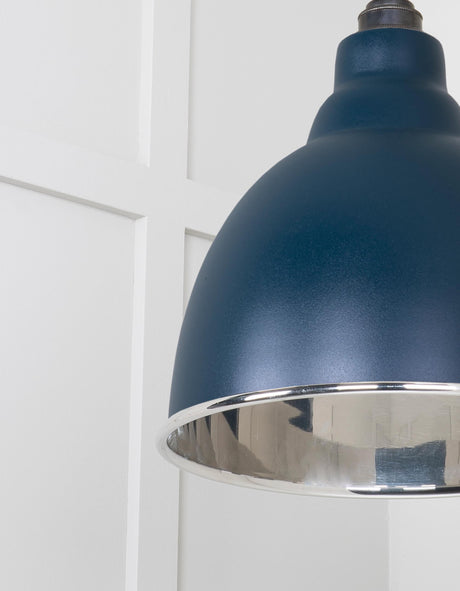 From The Anvil - Smooth Nickel Brindley Cluster Pendant in Dusk | Sku. 49737SDU | Trade Door Handles.