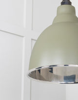 From The Anvil - Smooth Nickel Brindley Cluster Pendant in Tump | Sku. 49737STU | Trade Door Handles.