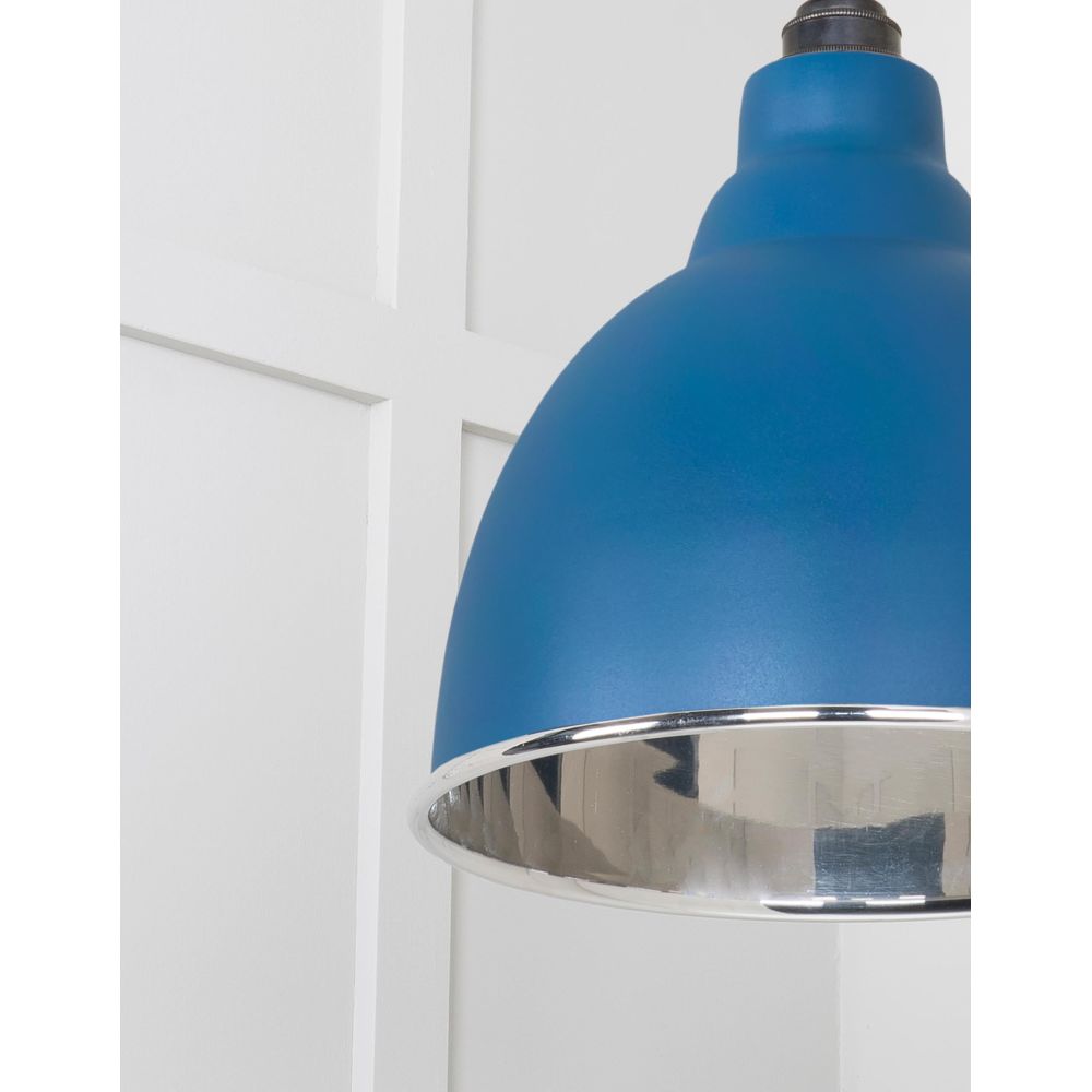 From The Anvil - Smooth Nickel Brindley Cluster Pendant in Upstream | Sku. 49737SU | Trade Door Handles.