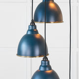 From The Anvil - Smooth Brass Brindley Cluster Pendant in Dusk | Sku. 49738SDU | Trade Door Handles.