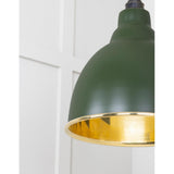 From The Anvil - Smooth Brass Brindley Cluster Pendant in Heath | Sku. 49738SH | Trade Door Handles.