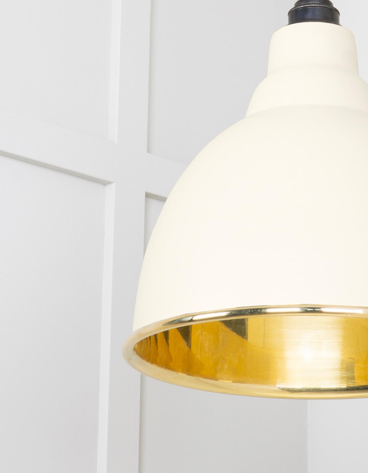 From The Anvil - Smooth Brass Brindley Cluster Pendant in Teasel | Sku. 49738STE | Trade Door Handles.