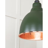 From The Anvil - Hammered Copper Brindley Cluster Pendant in Heath | Sku. 49739SH | Trade Door Handles.