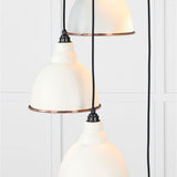 From The Anvil - Hammered Copper Brindley Cluster Pendant in Teasel | Sku. 49739STE | Trade Door Handles.