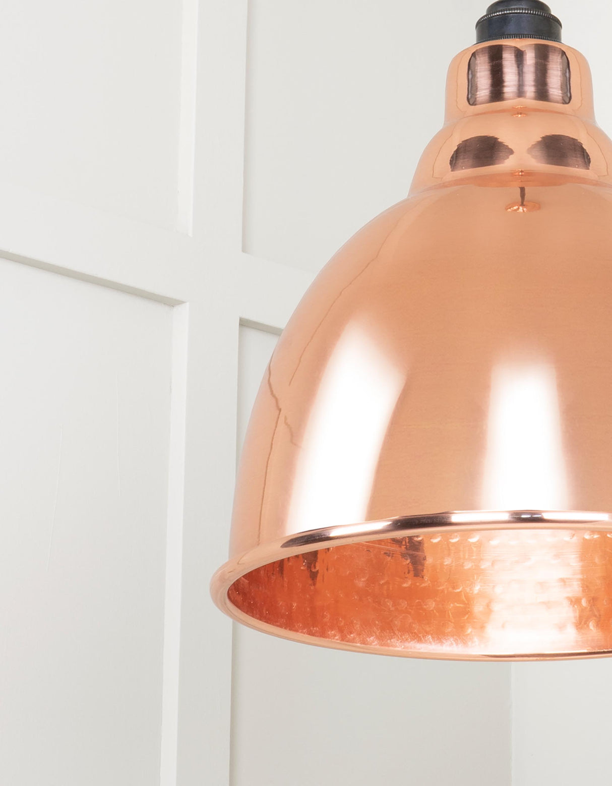 From The Anvil - Hammered Copper Brindley Cluster Pendant | Sku. 49739 | Trade Door Handles.
