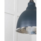 From The Anvil - Hammered Nickel Brindley Cluster Pendant in Soot | Sku. 49740SSO | Trade Door Handles.