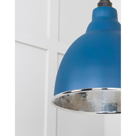 From The Anvil - Hammered Nickel Brindley Cluster Pendant in Upstream | Sku. 49740SU | Trade Door Handles.