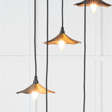 From The Anvil - Aged Brass Flora Cluster Pendant | Sku. 49746 | Trade Door Handles.