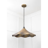 From The Anvil - Aged Brass Flora Pendant | Sku. 49747 | Trade Door Handles.