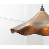 From The Anvil - Aged Brass Flora Pendant | Sku. 49747 | Trade Door Handles.